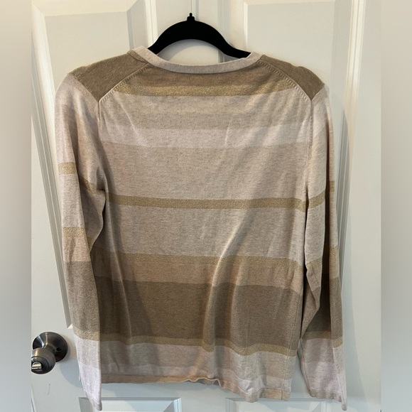 Neutral V-neck sweater - Tommy Hilfiger - Size L - Picture 3 of 3